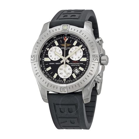 breitling colt rubber strap|aftermarket breitling straps.